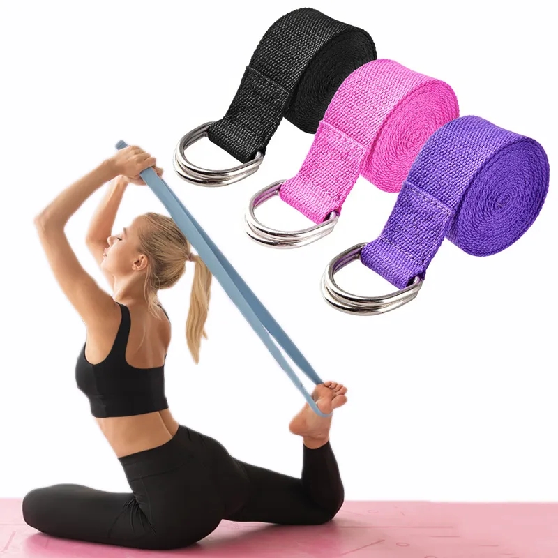 Yoga Fitness Ring - 183*3,8 cm Yoga Strap Baumwolle Übung