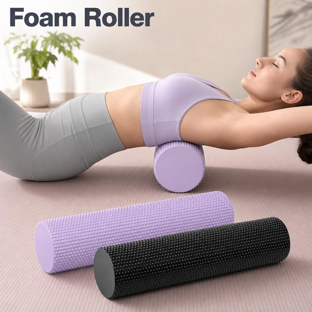Foam Roller - EVA Yoga-Schaumstoffrolle mit Hoher Dichte für