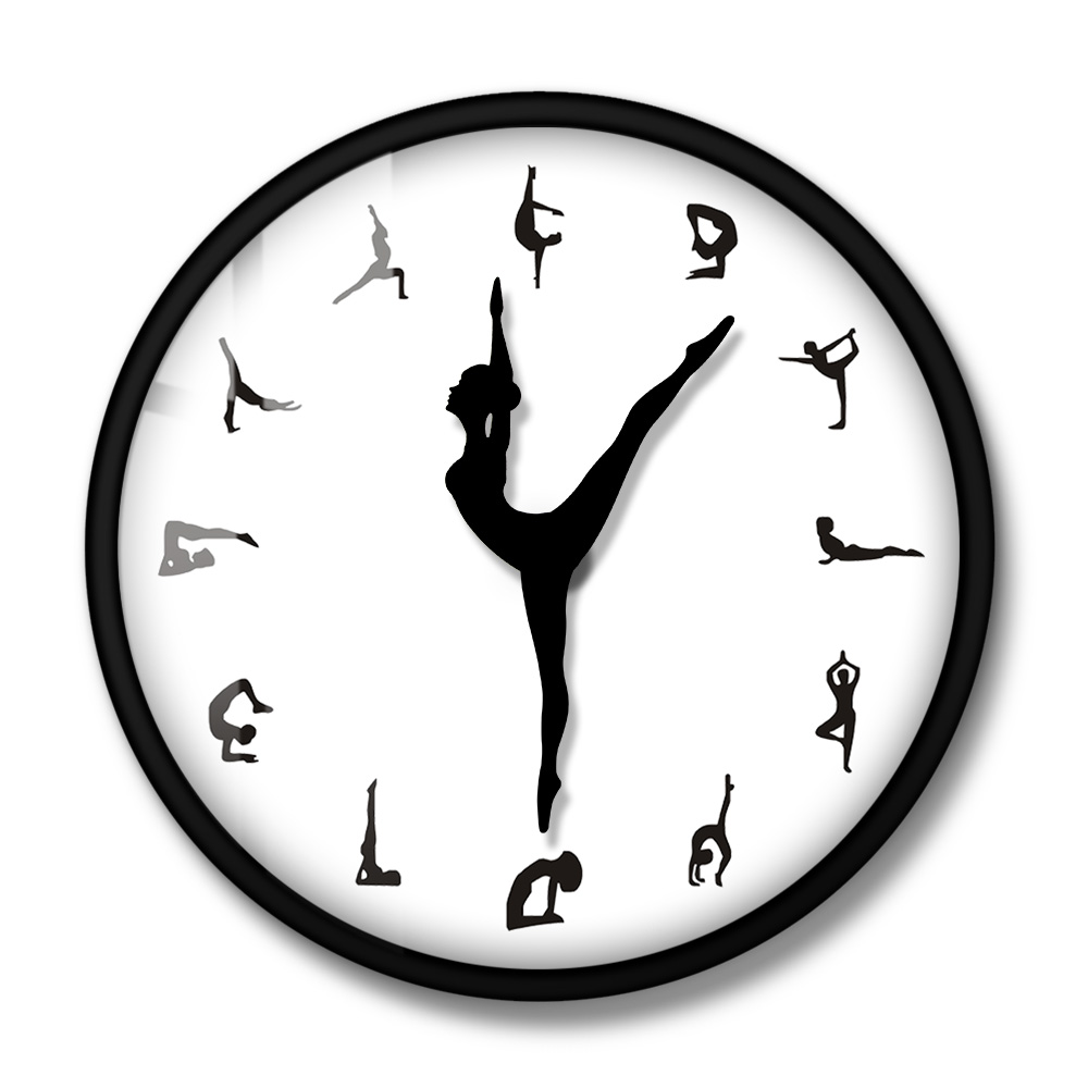 Yoga Haltungen Wanduhr GYM Fit – Yoga Fitness Watch Bewertung und Preis