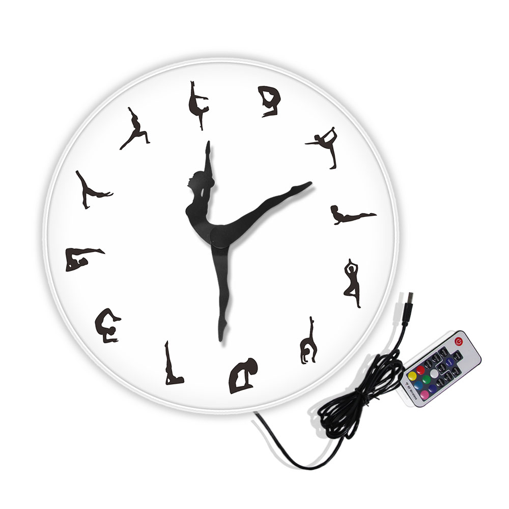 Yoga Haltungen Wanduhr GYM Fit – Yoga Fitness Watch Bewertung und Preis