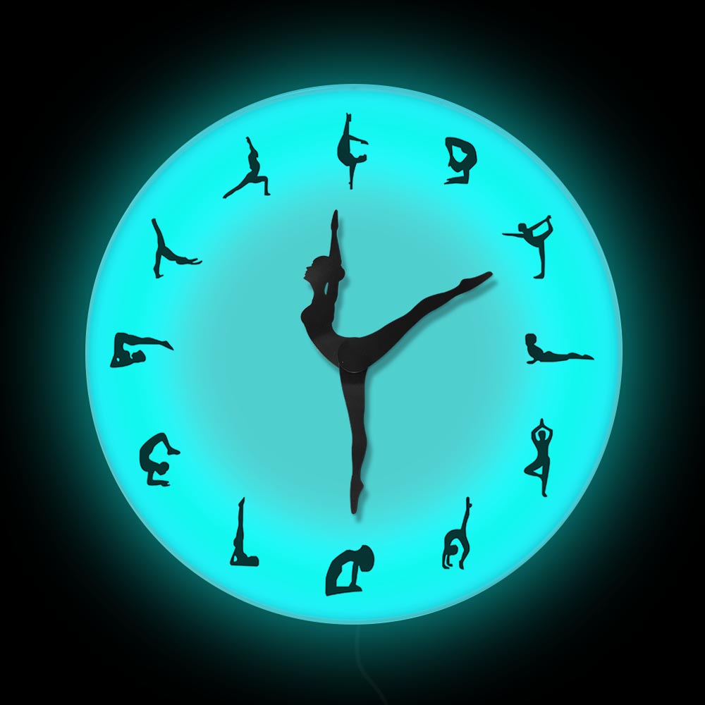 Yoga Haltungen Wanduhr GYM Fit – Yoga Fitness Watch Bewertung und Preis