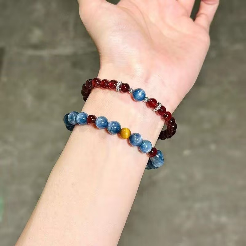Granat-Kyanit-Perlenarmband Re – Yoga Fitness Tracker Bewertung und Preis