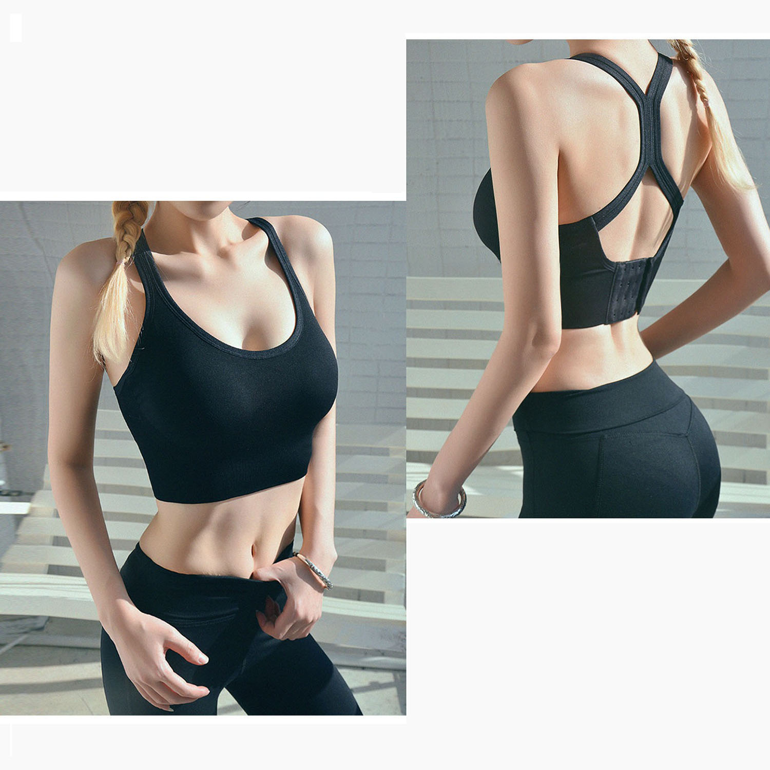 ZHUOHUA Sport-BH für Damen, Cr – Yoga Fitness Ring Bewertung und Preis