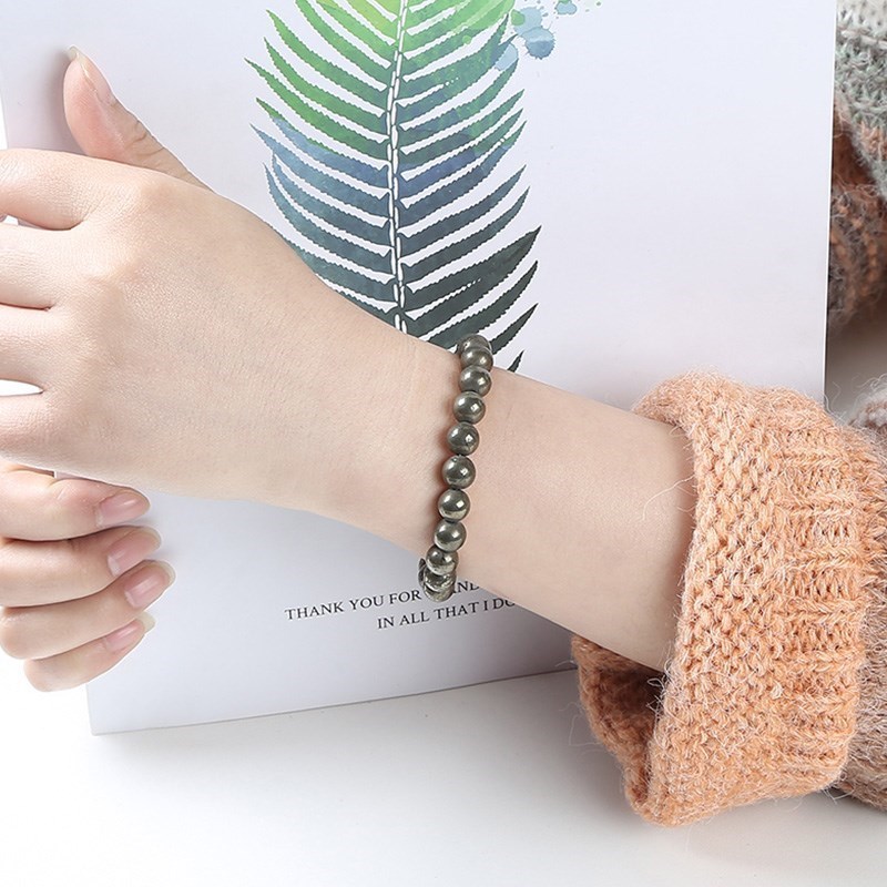 JD Natürliche Pyrit Perlen Arm – Yoga Fitness Tracker Bewertung und Preis