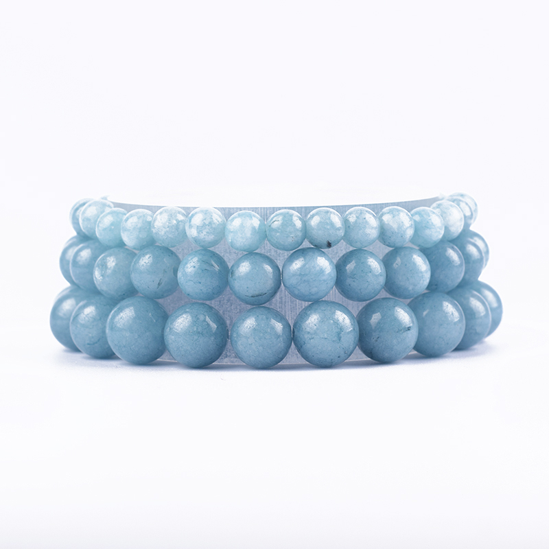 Natürliches Aquamarin-Armband  – Yoga Fitness Tracker Bewertung und Preis