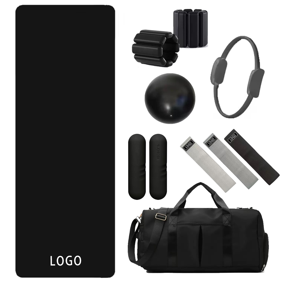 Benutzerdefiniertes Logo Gym Y – Yoga Fitness Band Bewertung und Preis