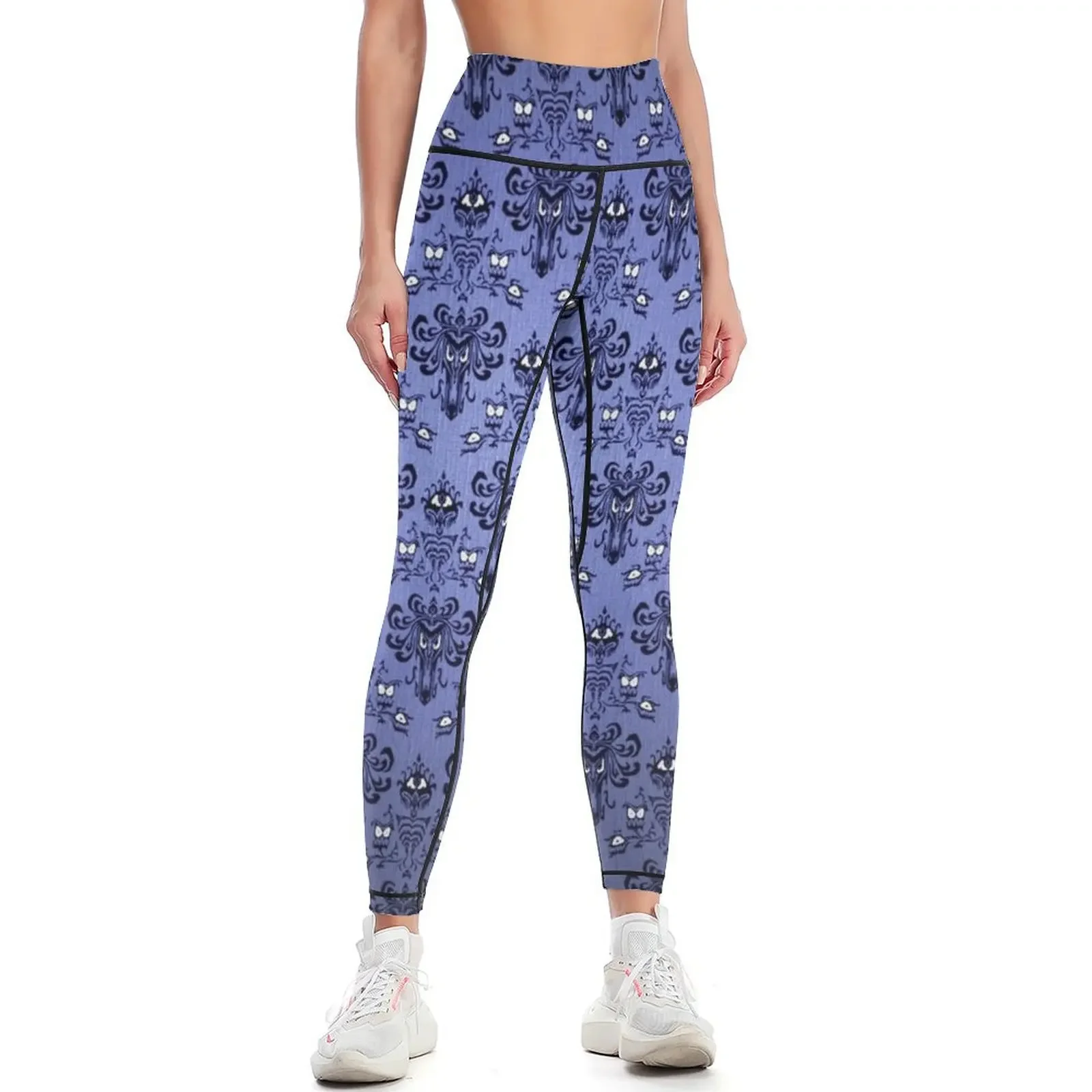 Haunted Mansion Tapeten-Leggin – Yoga Fitness Wallpaper Bewertung und Preis