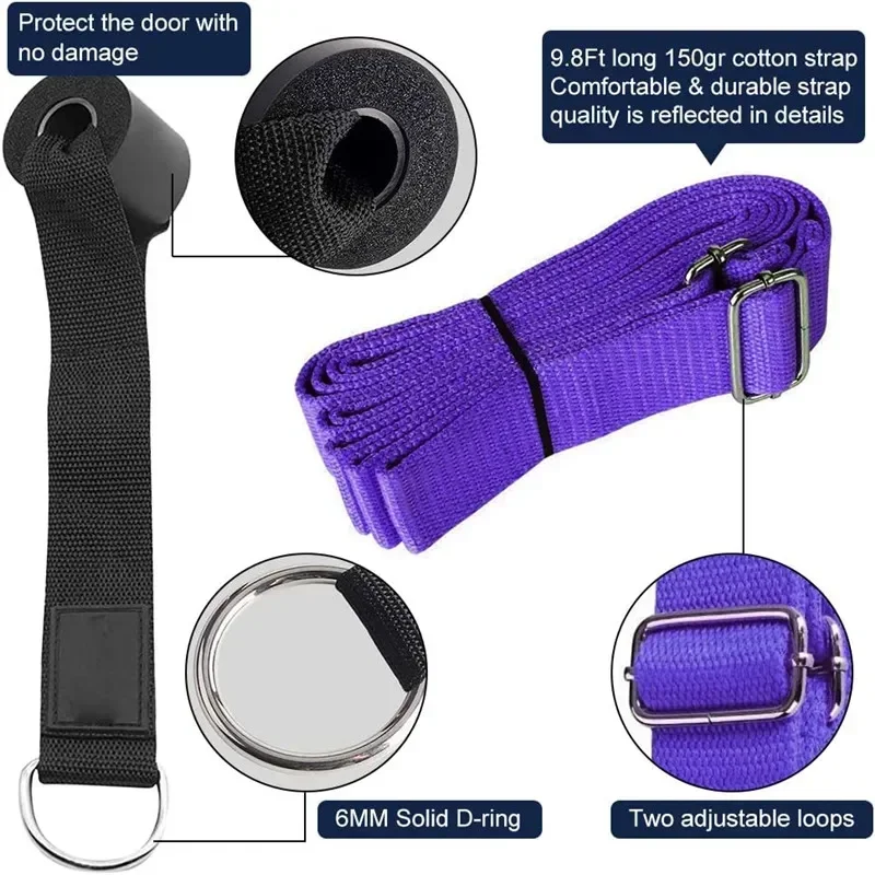 3M Flexibler Yoga-Stretchgurt  – Yoga Fitness Ring Bewertung und Preis