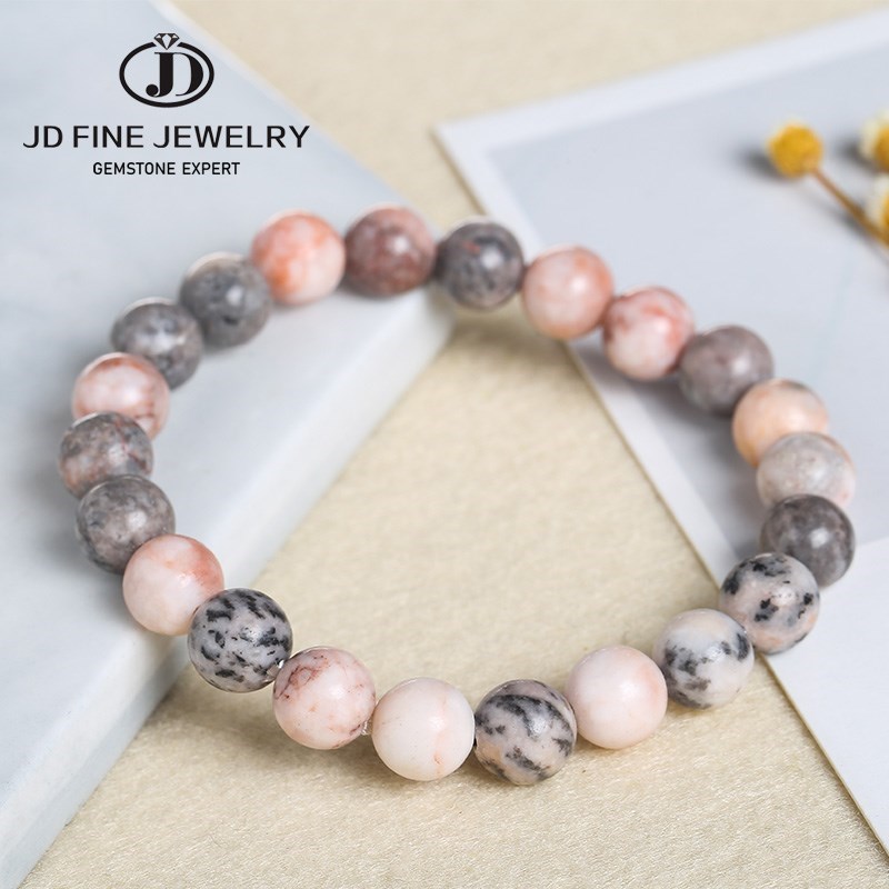 JD Natürliche Rosa Zebra Jaspe – Yoga Fitness Tracker Bewertung und Preis