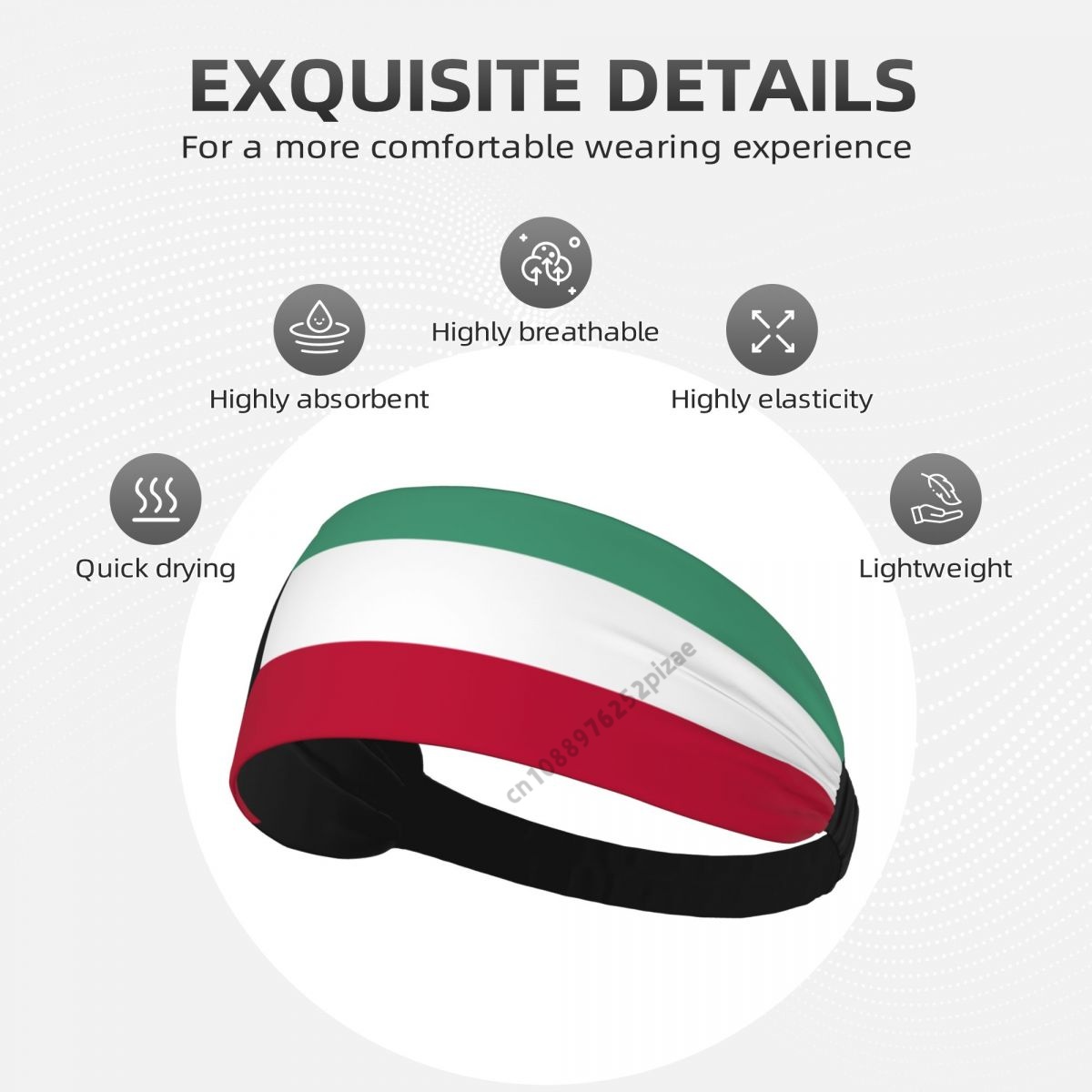Kuwait-Flagge, für Männer und  – Yoga Fitness Band Bewertung und Preis