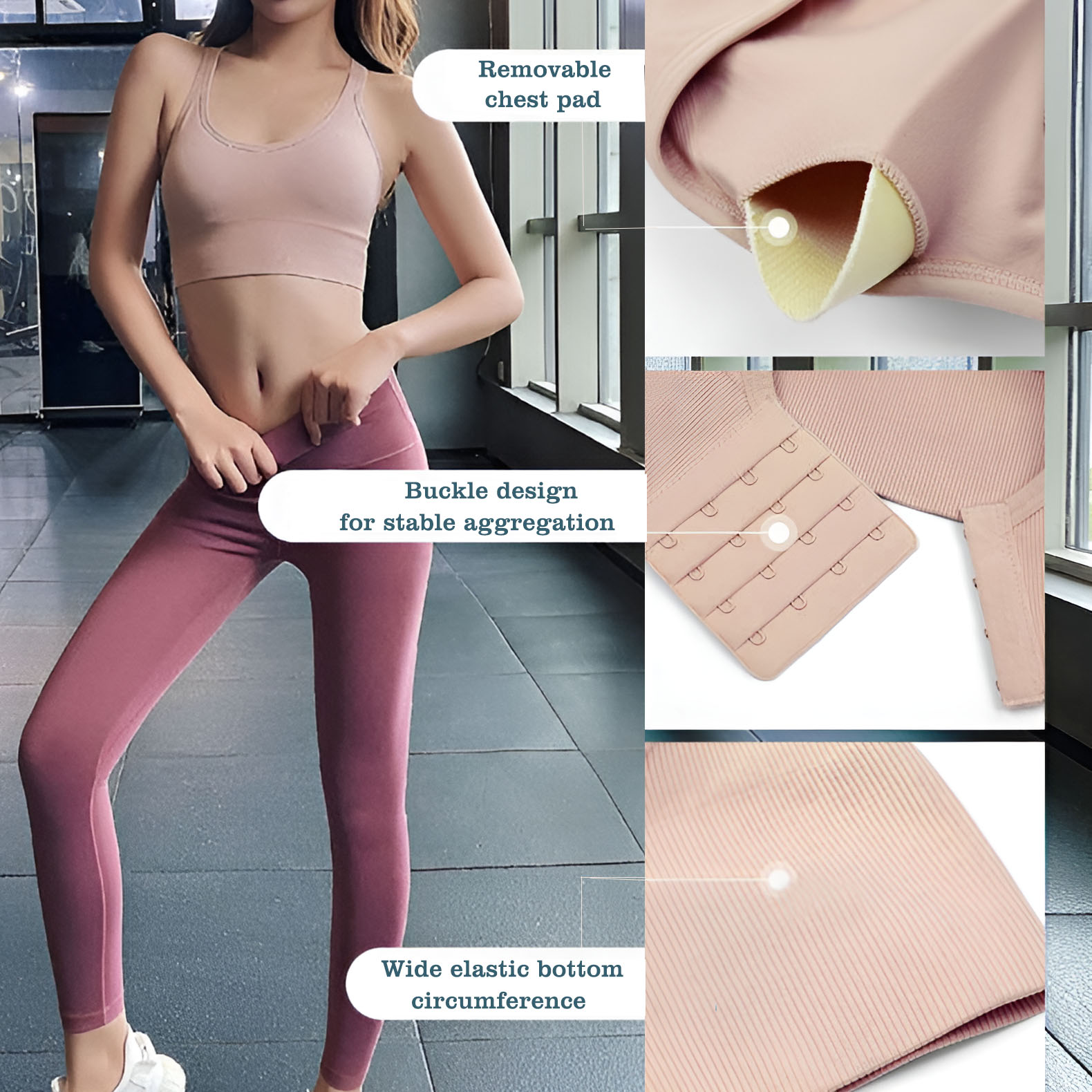 Damen-Sport-BH mit überkreuzte – Yoga Fitness Ring Bewertung und Preis