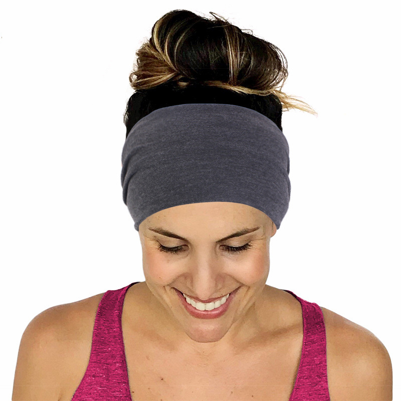 Einfarbiges Unisex-Stirnband,  – Yoga Fitness Band Bewertung und Preis